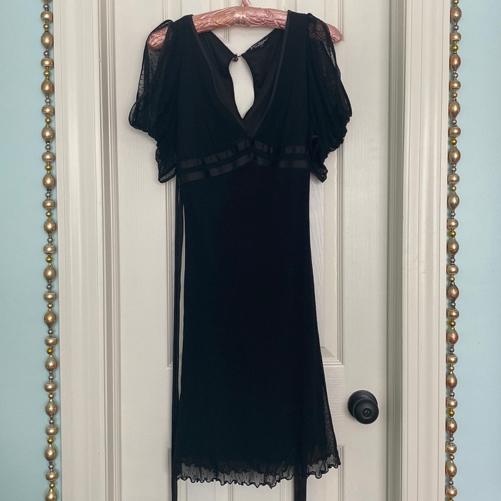 Black Betsey Johnson Black Dress
